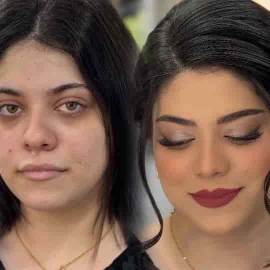 میکاپ و شینیون VIP در سالن زیبایی فرحناز داداشی